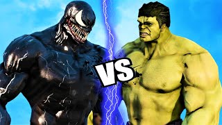 THE INCREDIBLE HULK vs VENOM [upl. by Essyla940]