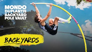 Breaking Pole Vault World Records In His Backyard [upl. by Gnus]