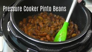 Pressure Cooker Pinto Beans  No Soak Quick Cook Beans  Cosori 2 Quart Electric Pressure Cooker [upl. by Yemrots]