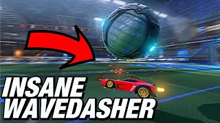 ONE OF THE BEST WAVEDASHERS   BEST OF WAVYY  ROCKET LEAGUE MONTAGE [upl. by Jaban]