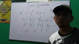 Differential Calculus  Implicit Differentiation [upl. by Danaher]