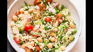 Israeli Couscous Salad [upl. by Brandais]