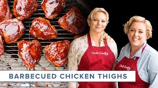 The Secret to Perfect BBQ Chicken Thighs [upl. by Purdum]