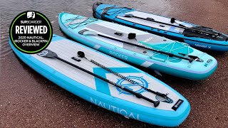 Nautical iRocker and Blackfin  inflatable paddleboard range overview [upl. by Dynah826]