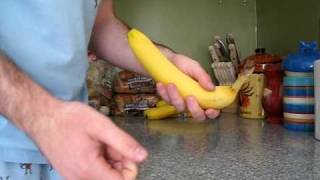 How To Peel A Banana Like A Monkey [upl. by Sidonnie]