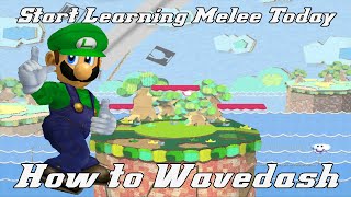 Melee Wavedash Tutorial [upl. by Anairb]