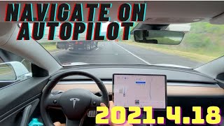 Navigate on Autopilot  Whats the difference from Autopilot amp How does it perform  2021418 [upl. by Jala553]