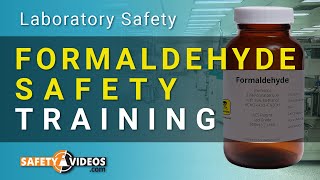 OSHA Formaldehyde Training Video  Standard 19101048 [upl. by Hukill]