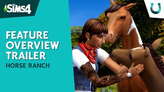 The Sims 4 Horse Ranch Official Gameplay Trailer [upl. by Atinoj]