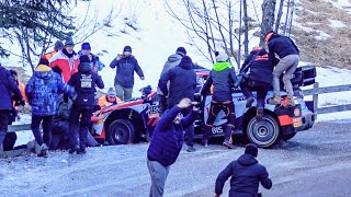 WRC Rallye Monte Carlo 2024  CRASHES amp MAX ATTACK VBB [upl. by Nisbet]