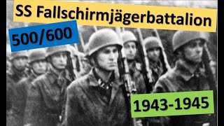 German SS Parachute Battalion 500600 19431945 [upl. by Arnuad898]