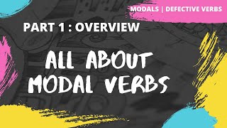 All about Modal Verbs  Defective Verbs  Auxiliary Verbs  Examples  Exercise [upl. by Yellah168]