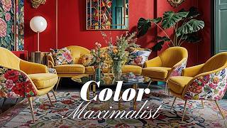 Maximalist Home Decor Color Revolution [upl. by Barvick]