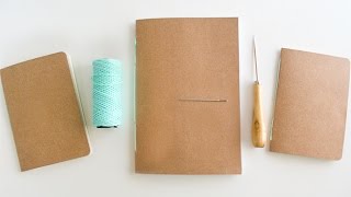 Cómo hacer un cuaderno sencillo Tutorial de Cuadernillo [upl. by Timus]