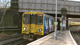 Half an Hour at 216  Birkenhead North Station 1022017  Class 507 508 terminus [upl. by Macilroy]