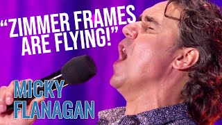 Saga Holidays  Micky Flanagan  An Another Fing Live [upl. by Hteb]