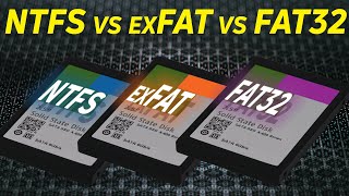 NTFS vs FAT32 vs exFAT  Everything You Need To Know [upl. by Fablan]