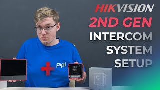 Setup amp Tutorial Hikvision 2nd Gen Modular IP Video Intercom System [upl. by Ronni]