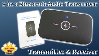 2In1 Bluetooth Audio Receiver And Transmitter Review [upl. by Bein]