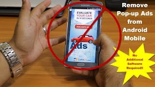 How to remove Popup ads from Android Mobile  100 Free  No tools Required [upl. by Darius]