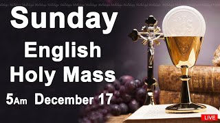 Catholic Mass Today I Daily Holy Mass I Sunday December 17 2023 I English Holy Mass I 500 AM [upl. by Sachsse]