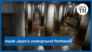 Inside Japans massive underground reservoir for flood control [upl. by Theadora]