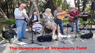 John Lennons Quarrymen Performing at Strawberry Field  28th August 2021 [upl. by Wesle]