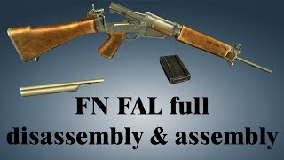 FN FAL full disassembly amp assembly [upl. by Pamella]