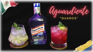 AGUARDIENTE ANTIOQUEÑO  ¡GUAROS  Cocteles colombianos [upl. by Ro381]