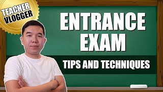 Entrance Exam Tips  Preparing for Senior High School and College Exam [upl. by Ahsiral]