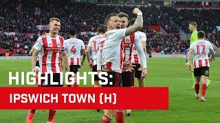 Highlights Sunderland v Ipswich Town [upl. by Doty]