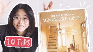 10 TIPS before you make a miniature dollhouse [upl. by Reivaxe580]