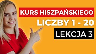 Liczby po hiszpańsku Jak zapytać o wiek  Język hiszpański dla początkujących  LEKCJA 3 [upl. by Vullo]