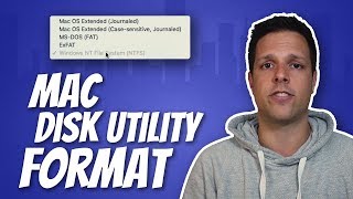 Which format to use in MacOS Disk Utility [upl. by Aina]