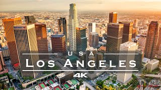 Los Angeles USA 🇺🇸  by drone 4K [upl. by Ottavia]