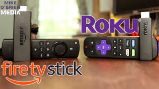 Amazon Fire TV Stick vs Roku Streaming Stick  Voice Remote TV Controls HD Streaming [upl. by Husein]