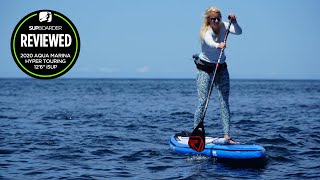 Aqua Marina Hyper Touring 126quot iSUP review SUPboarder [upl. by Plume]