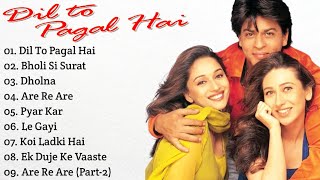 Dil To Pagal Hai Movie All SongsShahrukh Khan amp Madhuri Dixit amp Karisma KapoorMUSICAL WORLD [upl. by Kenimod174]