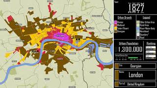 The Growth of London Every Year [upl. by Acimak945]