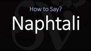 How to Pronounce Naphtali CORRECTLY [upl. by Selbbep]