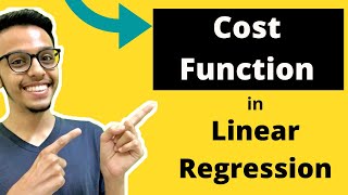 Linear Regression Cost Function  Machine Learning  Explained Simply [upl. by Nehcterg]