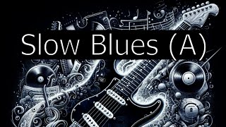 Slow Blues Jam  Sexy Guitar Backing Track A [upl. by Black]