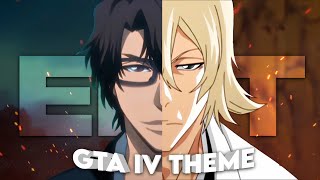 Aizen x Urahara  GTA IV Theme Edit [upl. by Alrich]