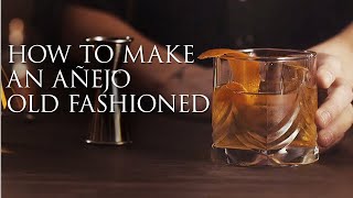 Old Fashioned Cocktail Recipe with Tequila  Patrón Tequila [upl. by Aprilette]