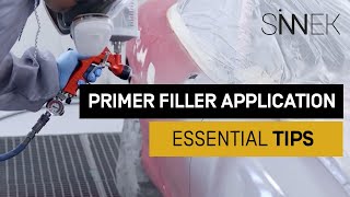 Spraying PRIMER FILLER Essential Tips [upl. by Nyrak403]